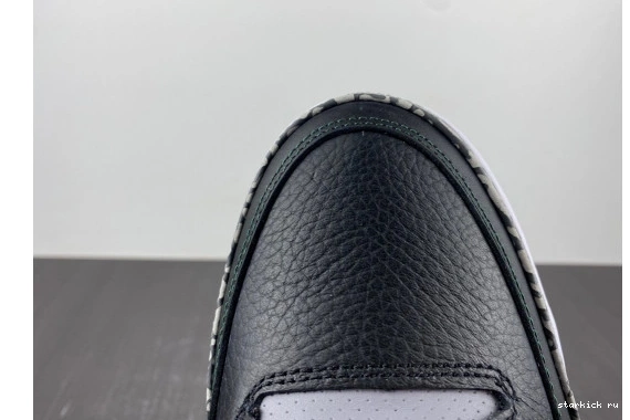 HO11-MNJDLS-5 3 Crew HO11-MNJDLS-5 Retro Pit Black Jordan Oregon Ducks 1109